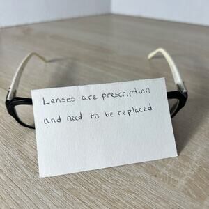 Versace Mod.3066-B 327 Eyeglasses Black White Rhinestones 53-17-135